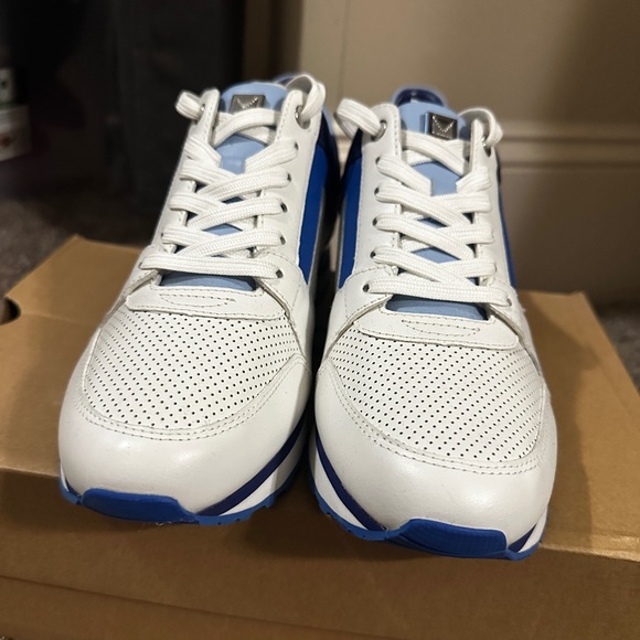 Michael Kors MK Billie Trainers Leather - Picture 1 of 5